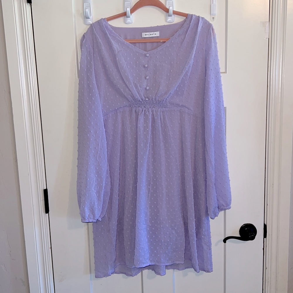 Purple dress